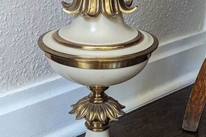 Illuminate: Vintage Stiffel Brass Urn Lamp - Cream Enamel Art Safem Fabrication - Precision Engineering & Custom Manufacturing Solutions Illuminate: Vintage Stiffel Brass Urn Lamp - Cream Enamel Art | Safem Fabrication - Precision Engineering & Custom Manufacturing Solutions