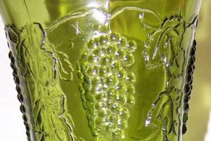 Antique Charm: Vintage Green Glass Vase with Grapes Decor Vintage Treasures: Discover Rare Antiques, Collectibles & Retro Finds Antique Charm: Vintage Green Glass Vase with Grapes Decor | Vintage Treasures: Discover Rare Antiques, Collectibles & Retro Finds