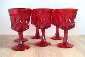 Collectible Vintage Red Glass Goblets: Styles & Care Vintage Treasures: Discover Rare Antiques, Collectibles & Retro Finds Collectible Vintage Red Glass Goblets: Styles & Care | Vintage Treasures: Discover Rare Antiques, Collectibles & Retro Finds