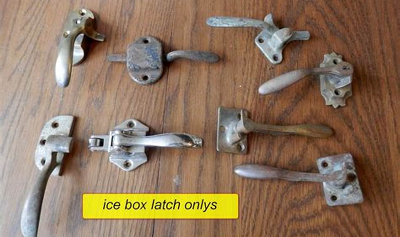 Antique Vintage Ice Box Hardware Parts & More! Vintage Treasures: Discover Rare Antiques, Collectibles & Retro Finds Antique Vintage Ice Box Hardware Parts & More! | Vintage Treasures: Discover Rare Antiques, Collectibles & Retro Finds