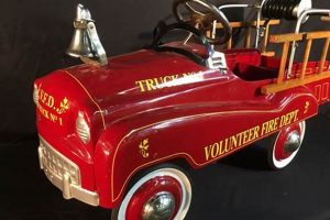 Pedal Power: Vintage Fire Truck Pedal Car [Collectibles] | Vintage Treasures: Discover Rare Antiques, Collectibles & Retro Finds