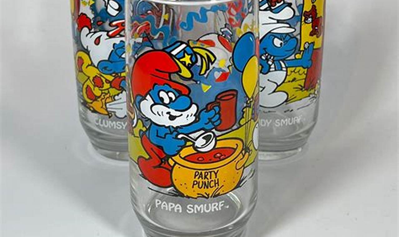 Collectible: Vintage Smurf Glasses Value + Guide! Vintage Treasures: Discover Rare Antiques, Collectibles & Retro Finds Collectible: Vintage Smurf Glasses Value + Guide! | Vintage Treasures: Discover Rare Antiques, Collectibles & Retro Finds