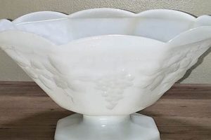 Collectible Vintage Milk Glass Bowl with Grapes Decor Vintage Treasures: Discover Rare Antiques, Collectibles & Retro Finds Collectible Vintage Milk Glass Bowl with Grapes Decor | Vintage Treasures: Discover Rare Antiques, Collectibles & Retro Finds
