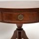 Buy! Vintage Leather Top Drum Table: Collectible & Stylish | Vintage Treasures: Discover Rare Antiques, Collectibles & Retro Finds