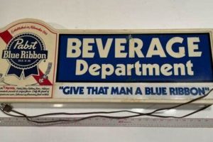 Buy Vintage Pabst Blue Ribbon Lighted Sign: A Collector's Dream! Vintage Treasures: Discover Rare Antiques, Collectibles & Retro Finds Buy Vintage Pabst Blue Ribbon Lighted Sign: A Collector's Dream! | Vintage Treasures: Discover Rare Antiques, Collectibles & Retro Finds