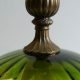 Illuminate with a Green Glass Vintage Lamp - Shop Now! | Vintage Treasures: Discover Rare Antiques, Collectibles & Retro Finds