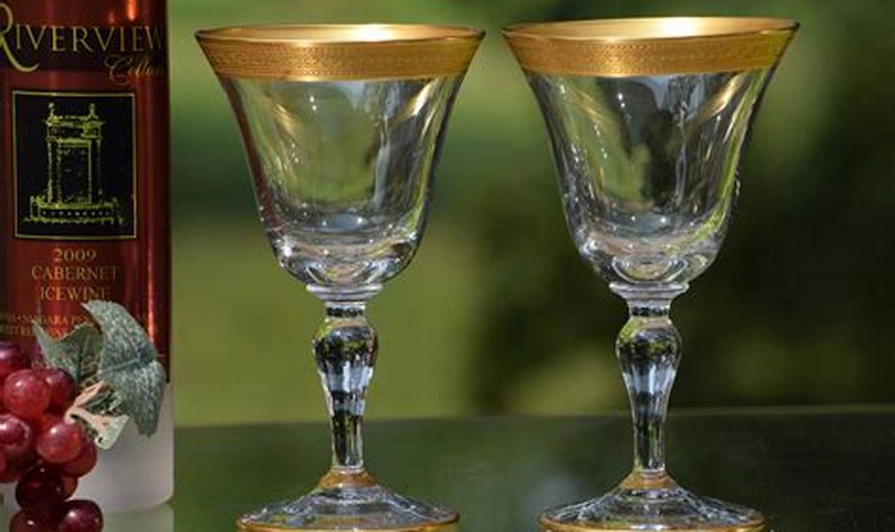 Buy Gold Rimmed Wine Glasses Vintage: A Timeless Charm Vintage Treasures: Discover Rare Antiques, Collectibles & Retro Finds Buy Gold Rimmed Wine Glasses Vintage: A Timeless Charm | Vintage Treasures: Discover Rare Antiques, Collectibles & Retro Finds
