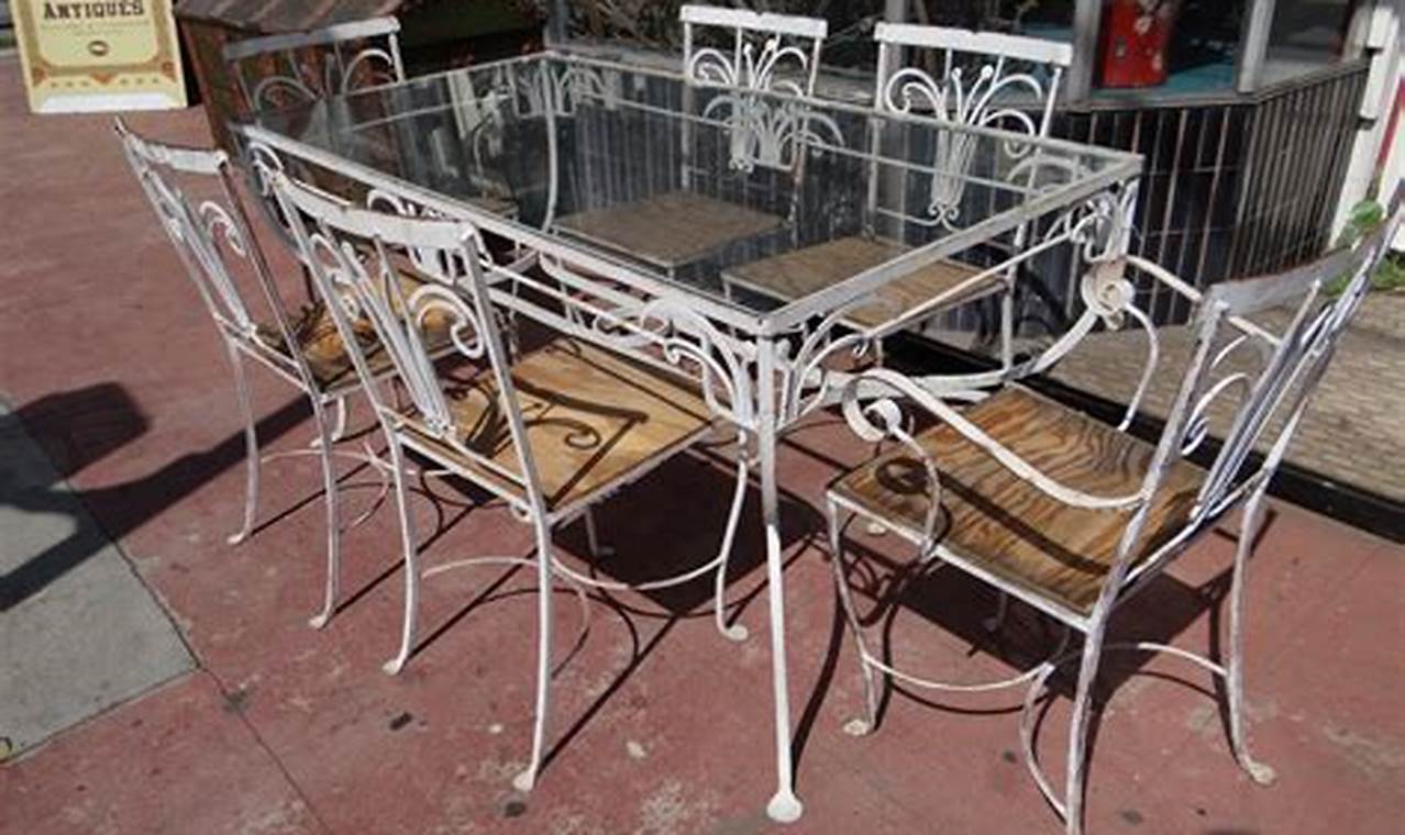 Shop Antique Wrought Iron Patio Furniture For Sale Now! Vintage Treasures: Discover Rare Antiques, Collectibles & Retro Finds Shop Antique Wrought Iron Patio Furniture For Sale Now! | Vintage Treasures: Discover Rare Antiques, Collectibles & Retro Finds