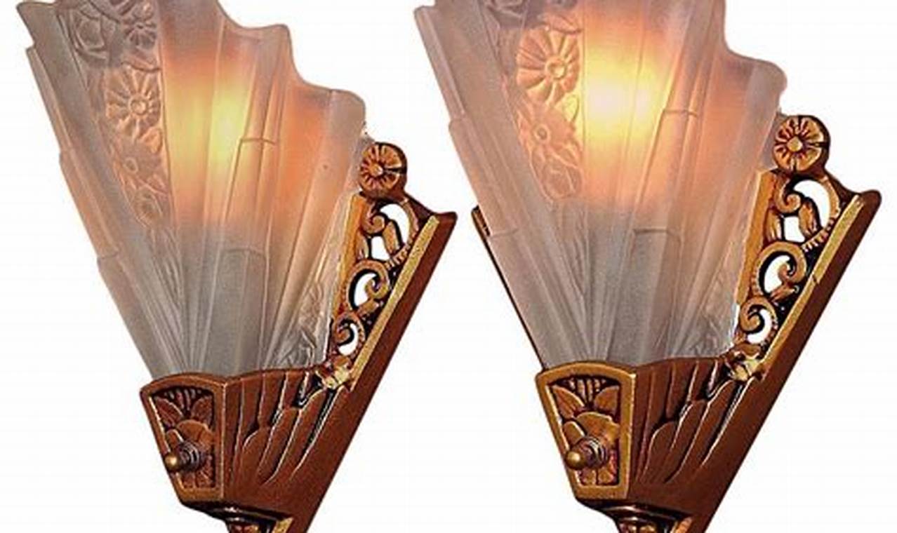 Illuminate with Style: Vintage Art Deco Wall Sconces Vintage Treasures: Discover Rare Antiques, Collectibles & Retro Finds Illuminate with Style: Vintage Art Deco Wall Sconces | Vintage Treasures: Discover Rare Antiques, Collectibles & Retro Finds