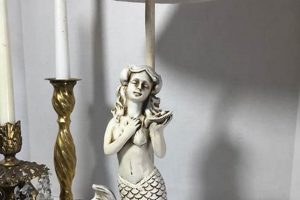 Enchanting Mermaid Lamp Vintage: Seashell Decor Vintage Treasures: Discover Rare Antiques, Collectibles & Retro Finds Enchanting Mermaid Lamp Vintage: Seashell Decor | Vintage Treasures: Discover Rare Antiques, Collectibles & Retro Finds