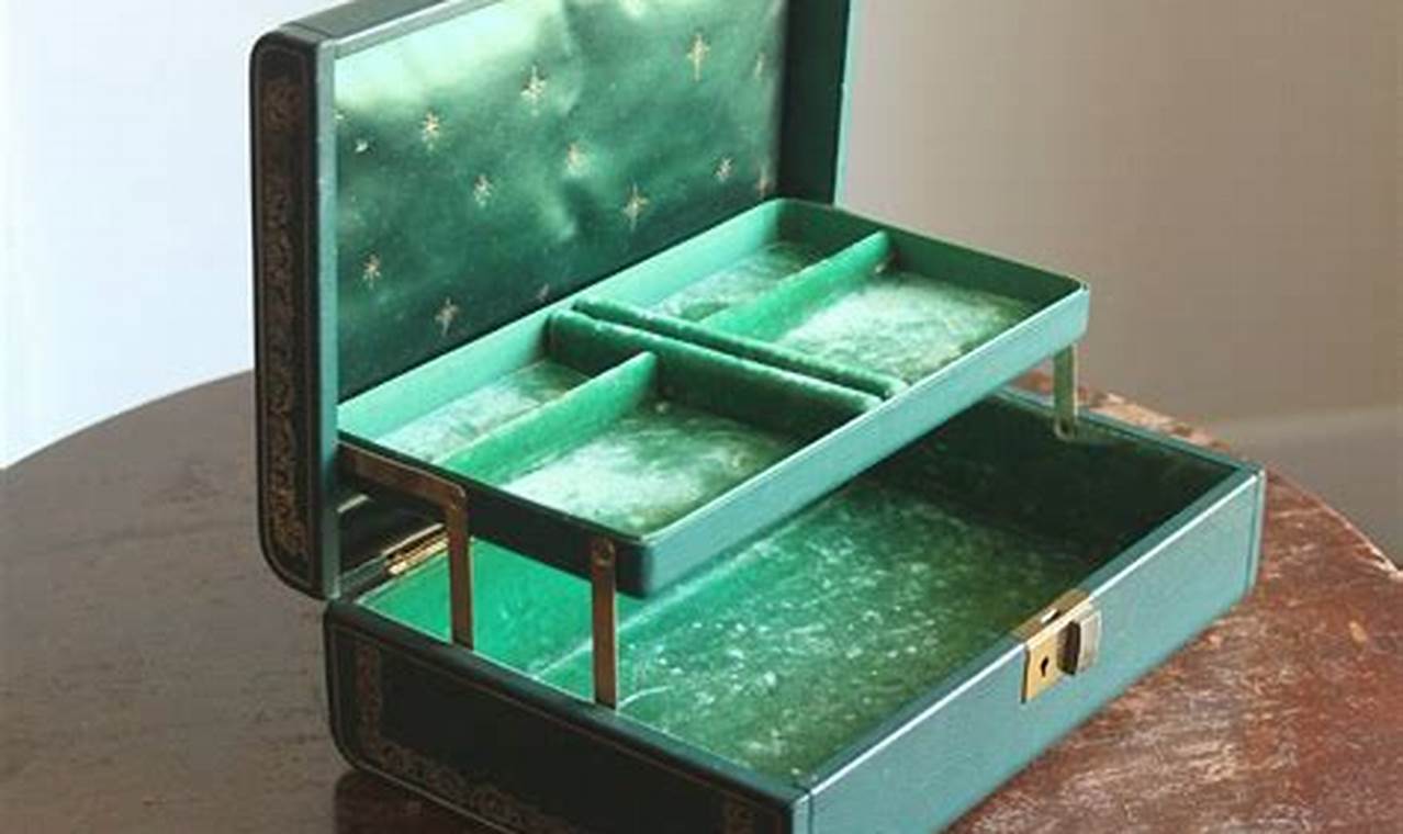 Timeless Treasures: Vintage Green Jewelry Box Charm & Style Vintage Treasures: Discover Rare Antiques, Collectibles & Retro Finds Timeless Treasures: Vintage Green Jewelry Box Charm & Style | Vintage Treasures: Discover Rare Antiques, Collectibles & Retro Finds