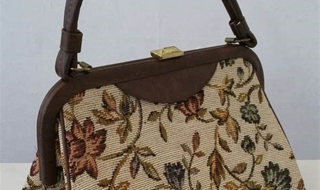 Charming Vintage Tapestry Bags: Styles & History Vintage Treasures: Discover Rare Antiques, Collectibles & Retro Finds Charming Vintage Tapestry Bags: Styles & History | Vintage Treasures: Discover Rare Antiques, Collectibles & Retro Finds