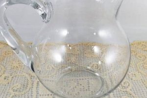 Timeless Vintage Clear Glass Pitcher: Decor & Collectibles Vintage Treasures: Discover Rare Antiques, Collectibles & Retro Finds Timeless Vintage Clear Glass Pitcher: Decor & Collectibles | Vintage Treasures: Discover Rare Antiques, Collectibles & Retro Finds