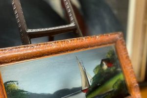 Discover Vintage Reverse Painting on Glass Art + Guide | Vintage Treasures: Discover Rare Antiques, Collectibles & Retro Finds