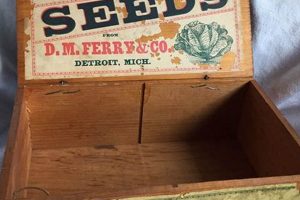 Antique Vintage Seed Box: History in a Box! Vintage Treasures: Discover Rare Antiques, Collectibles & Retro Finds Antique Vintage Seed Box: History in a Box! | Vintage Treasures: Discover Rare Antiques, Collectibles & Retro Finds