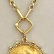 Shop Antique Vintage Coin Necklace Gold Charm | Vintage Treasures: Discover Rare Antiques, Collectibles & Retro Finds