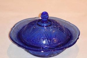 Antique Find: Vintage Cobalt Lace Glass Dish with Lid Collectible Vintage Treasures: Discover Rare Antiques, Collectibles & Retro Finds Antique Find: Vintage Cobalt Lace Glass Dish with Lid Collectible | Vintage Treasures: Discover Rare Antiques, Collectibles & Retro Finds