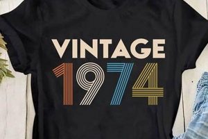 Buy: Vintage 1974 T Shirt - Authentic Retro Style! | Vintage Treasures: Discover Rare Antiques, Collectibles & Retro Finds
