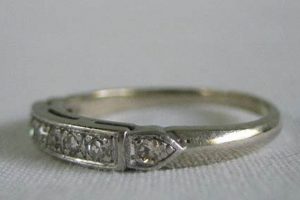 Timeless Beauty: Vintage White Gold Wedding Bands Vintage Treasures: Discover Rare Antiques, Collectibles & Retro Finds Timeless Beauty: Vintage White Gold Wedding Bands | Vintage Treasures: Discover Rare Antiques, Collectibles & Retro Finds