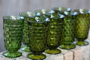 Buy Vintage Glass Cups: Styles & Values For Sale | Vintage Treasures: Discover Rare Antiques, Collectibles & Retro Finds