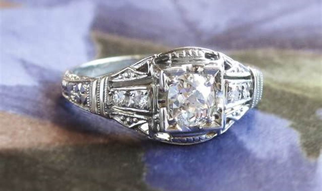 Timeless Vintage: Art Deco Wedding Rings of Yore Vintage Treasures: Discover Rare Antiques, Collectibles & Retro Finds Timeless Vintage: Art Deco Wedding Rings of Yore | Vintage Treasures: Discover Rare Antiques, Collectibles & Retro Finds