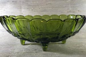 Buy Green Glass Fruit Bowl Vintage: Decor & Display Vintage Treasures: Discover Rare Antiques, Collectibles & Retro Finds Buy Green Glass Fruit Bowl Vintage: Decor & Display | Vintage Treasures: Discover Rare Antiques, Collectibles & Retro Finds