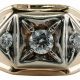 Timeless Style: Mens Vintage Diamond Rings for Him | Vintage Treasures: Discover Rare Antiques, Collectibles & Retro Finds