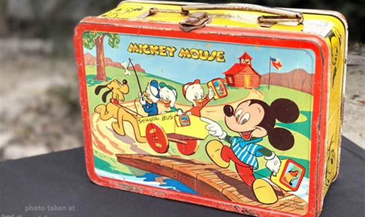Buy Vintage Mickey Mouse Lunch Box: A Collector's Dream! Vintage Treasures: Discover Rare Antiques, Collectibles & Retro Finds Buy Vintage Mickey Mouse Lunch Box: A Collector's Dream! | Vintage Treasures: Discover Rare Antiques, Collectibles & Retro Finds