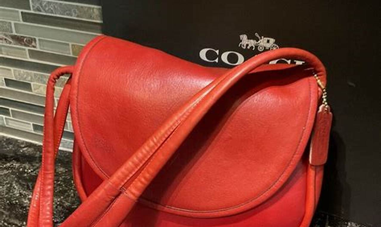 Red Vintage Coach Bag Vintage Treasures: Discover Rare Antiques, Collectibles & Retro Finds Red Vintage Coach Bag | Vintage Treasures: Discover Rare Antiques, Collectibles & Retro Finds