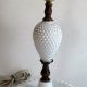 Illuminating Style: Vintage Hobnail Milk Glass Lamps Decor | Vintage Treasures: Discover Rare Antiques, Collectibles & Retro Finds