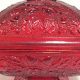 Timeless Vintage Red Glass Candy Dish with Lid - Collectible! | Vintage Treasures: Discover Rare Antiques, Collectibles & Retro Finds