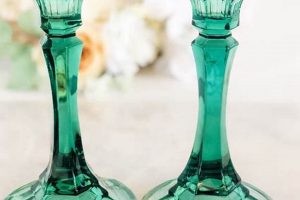 Illuminate with Antique Vintage Glass Candle Holders Decor | Vintage Treasures: Discover Rare Antiques, Collectibles & Retro Finds