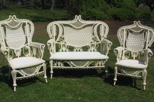 Buy Classic Vintage Wicker Outdoor Furniture Today! | Vintage Treasures: Discover Rare Antiques, Collectibles & Retro Finds