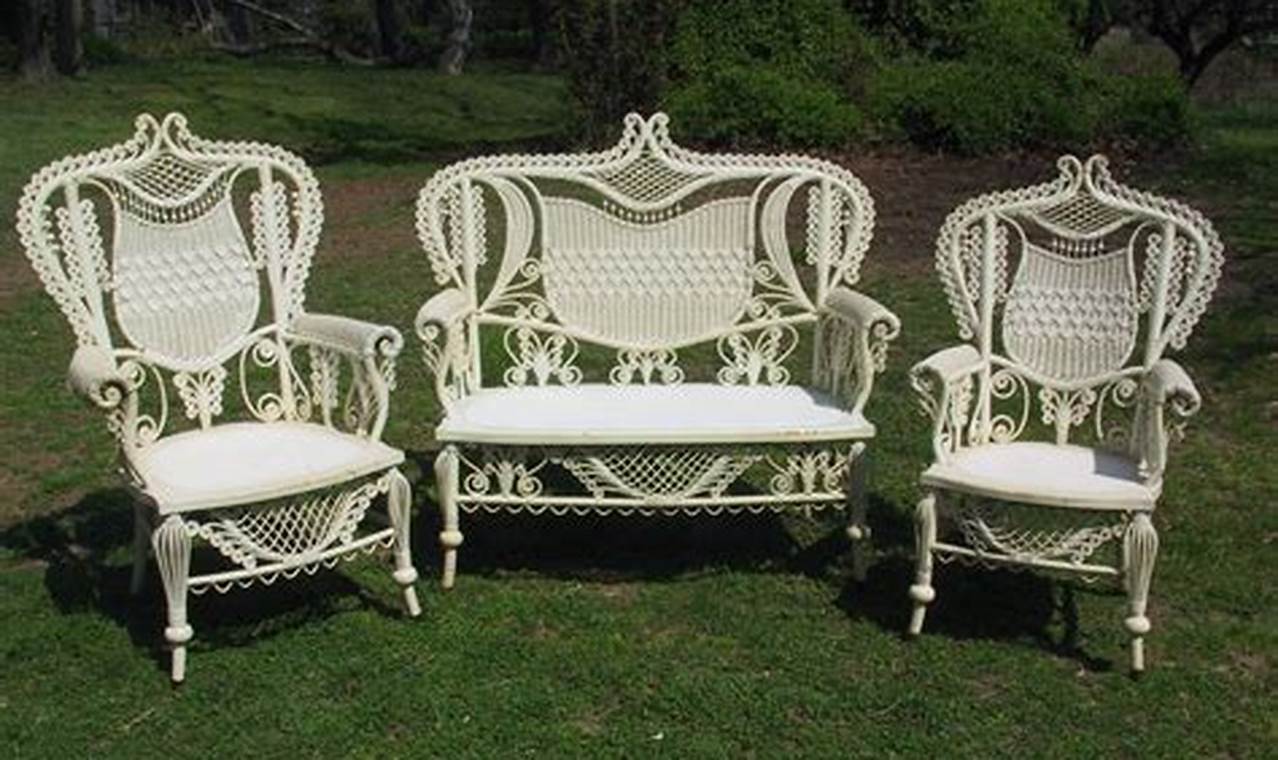 Buy Classic Vintage Wicker Outdoor Furniture Today! | Vintage Treasures: Discover Rare Antiques, Collectibles & Retro Finds