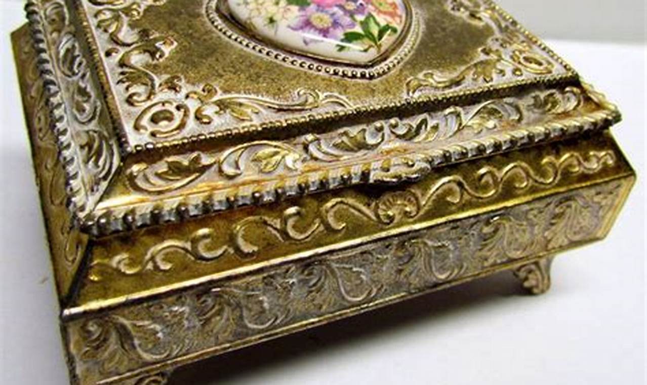 Charming Vintage Trinket Boxes: History &amp; Beauty | Vintage Treasures: Discover Rare Antiques, Collectibles & Retro Finds