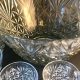 Vintage Cut Glass Punch Bowl: Elegant Party Centerpiece | Vintage Treasures: Discover Rare Antiques, Collectibles & Retro Finds
