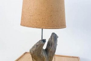Rustic Vintage Driftwood Lamp: Coastal Accent | Vintage Treasures: Discover Rare Antiques, Collectibles & Retro Finds