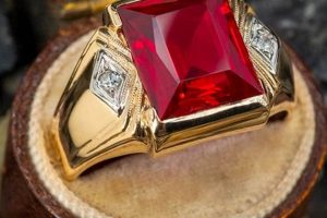 Shop Antique Mens Vintage Ruby Rings for Him | Vintage Treasures: Discover Rare Antiques, Collectibles & Retro Finds