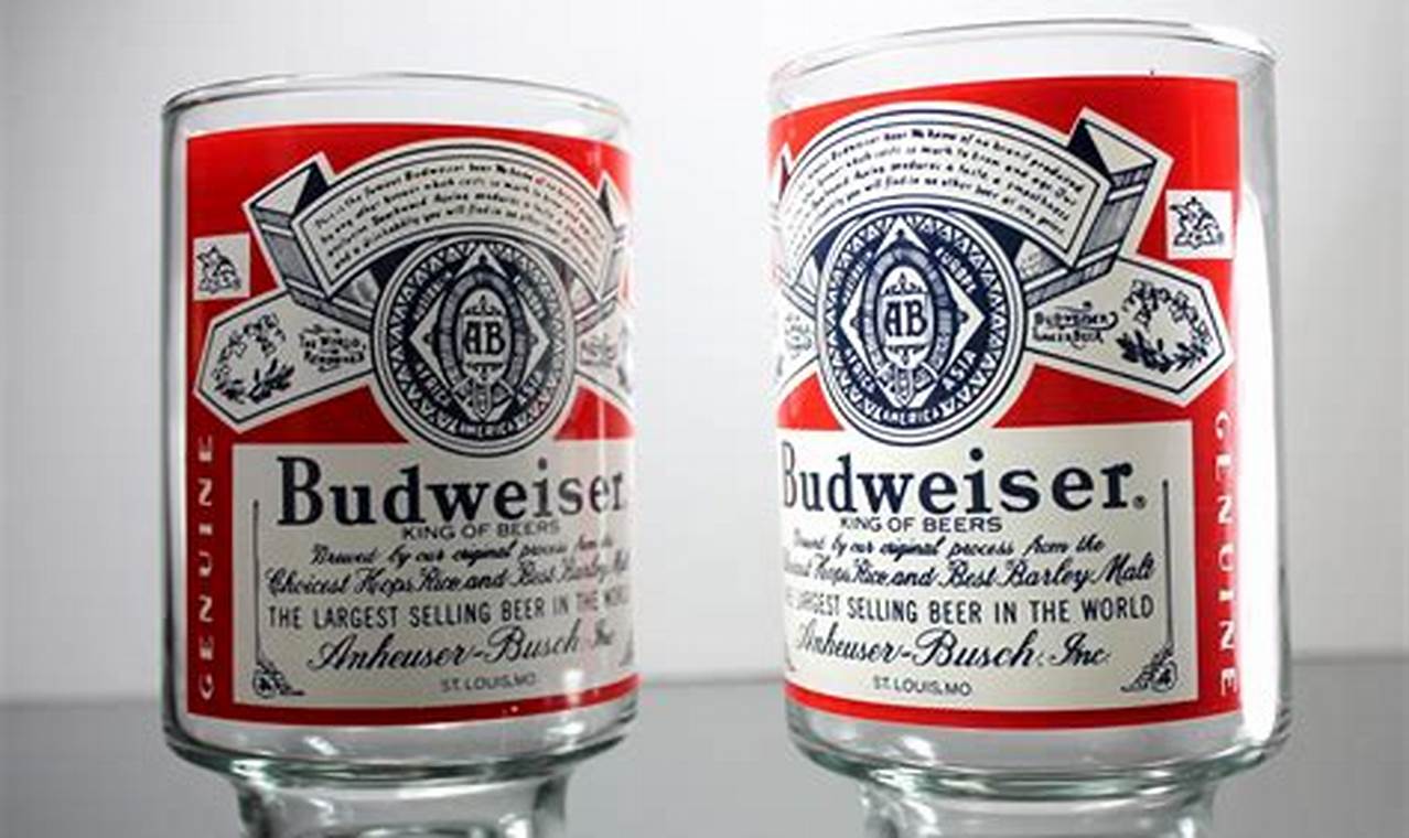 Collecting Vintage Budweiser Glasses: A Timeless Tradition Vintage Treasures: Discover Rare Antiques, Collectibles & Retro Finds Collecting Vintage Budweiser Glasses: A Timeless Tradition | Vintage Treasures: Discover Rare Antiques, Collectibles & Retro Finds