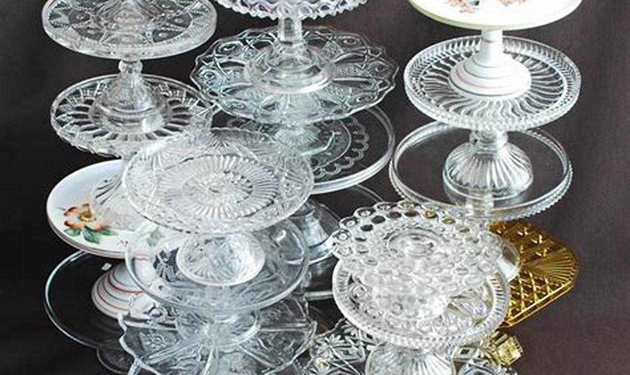 Elevate with Elegant Vintage Glass Cake Stands Today! Vintage Treasures: Discover Rare Antiques, Collectibles & Retro Finds Elevate with Elegant Vintage Glass Cake Stands Today! | Vintage Treasures: Discover Rare Antiques, Collectibles & Retro Finds