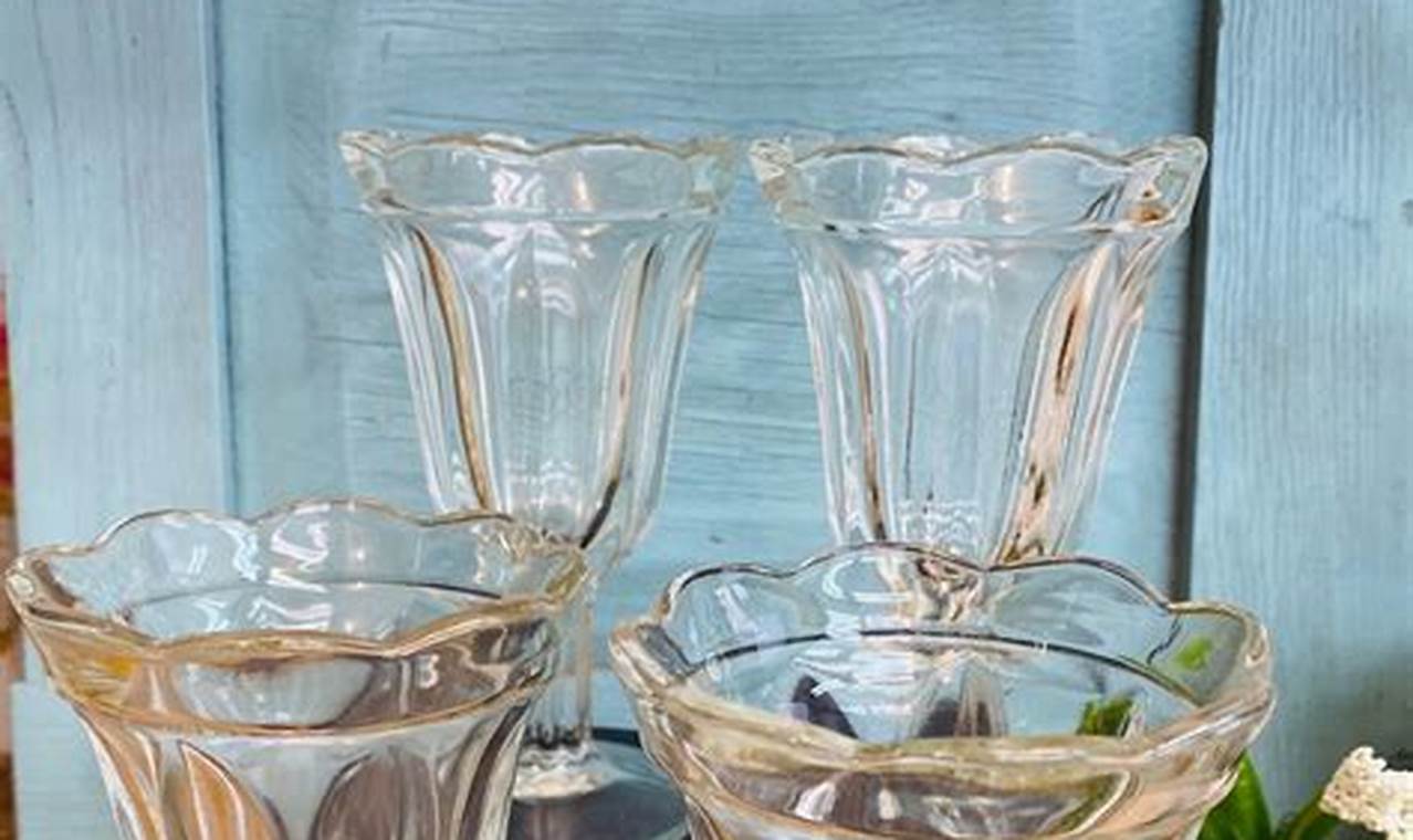 Collectible Vintage Ice Cream Sundae Glasses: History & More! | Vintage Treasures: Discover Rare Antiques, Collectibles & Retro Finds