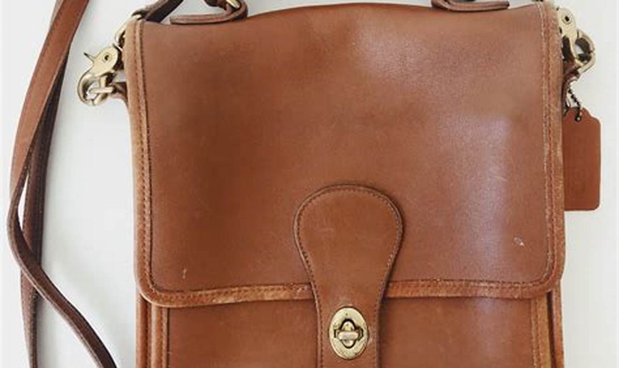 Own a Piece of History: Vintage Coach Station Bag | Vintage Treasures: Discover Rare Antiques, Collectibles & Retro Finds