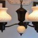 Vintage Milk Glass Chandelier: A Timeless Treasure | Vintage Treasures: Discover Rare Antiques, Collectibles & Retro Finds