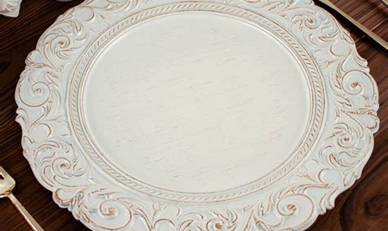 Buy Vintage Gold Charger Plates Today! Elegant & Rare | Vintage Treasures: Discover Rare Antiques, Collectibles & Retro Finds