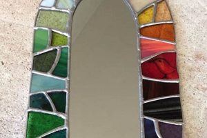 Reflecting Beauty: Vintage Stained Glass Mirror Decor | Vintage Treasures: Discover Rare Antiques, Collectibles & Retro Finds