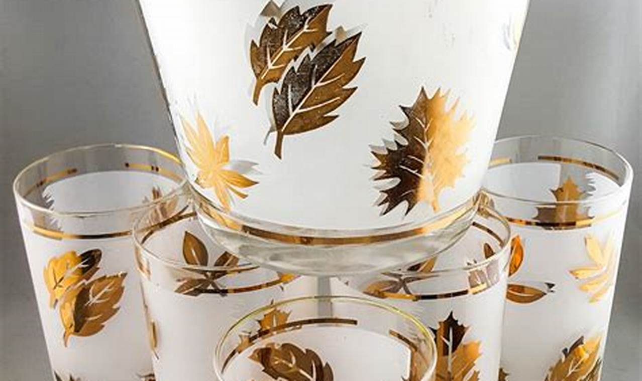 Antique Gold Leaf Glassware Vintage: A Collector's Guide | Vintage Treasures: Discover Rare Antiques, Collectibles & Retro Finds