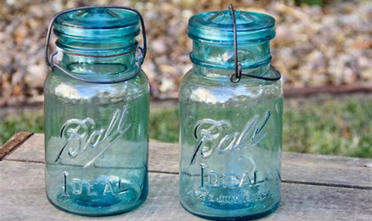 Collecting Blue Glass Mason Jars Vintage: Guide & Value Vintage Treasures: Discover Rare Antiques, Collectibles & Retro Finds Collecting Blue Glass Mason Jars Vintage: Guide & Value | Vintage Treasures: Discover Rare Antiques, Collectibles & Retro Finds