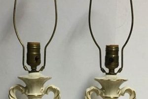 Shop Vintage Floral Porcelain Table Lamps Today! | Vintage Treasures: Discover Rare Antiques, Collectibles & Retro Finds