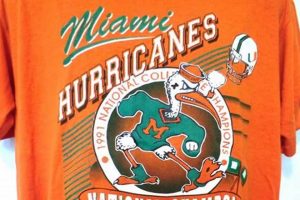 Own a Piece of History: Miami Hurricanes Vintage Shirt Collection | Vintage Treasures: Discover Rare Antiques, Collectibles & Retro Finds