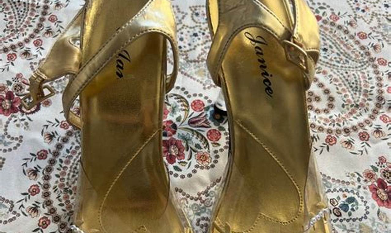Shop Glam Vintage Gold Heels - Timeless Sparkle! Vintage Treasures: Discover Rare Antiques, Collectibles & Retro Finds Shop Glam Vintage Gold Heels - Timeless Sparkle! | Vintage Treasures: Discover Rare Antiques, Collectibles & Retro Finds